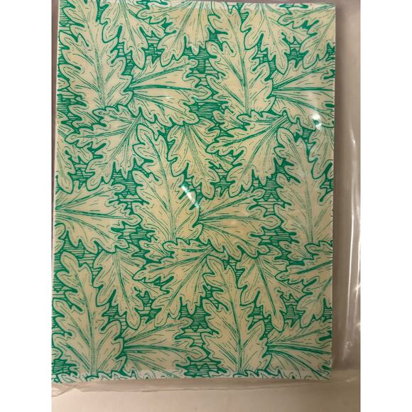 Large Cling Mount Stamps Trees Leaves 5.5x4.25" NEW Scrapbooking Stamping Cards - Picture 3 of 4